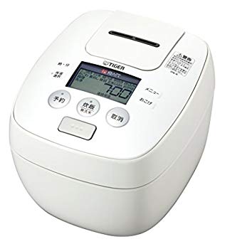 [Used] (Unused / Unopened) Tiger Rice Cooker One Sho pressure IH White Cooked Rice Cooker JPB-R180-W Tiger