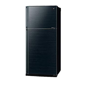 [Used] (Unused / Unopened) Refrigerator with Sharp Plasma Cluster 545L Glass Door Black SJ-55W-B