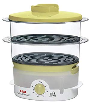 [Used] (Unused / Unopened) T -FAL (Tifar) Electric Steamed Steam Cooker Ultra Compact VC106270 Lime