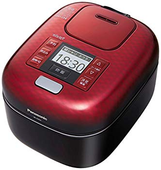 【中古】(未使用･未開封品)　パナソニック 3合 炊飯器 圧力IH式 おどり炊き 豊穣ブラック SR-JX055-K