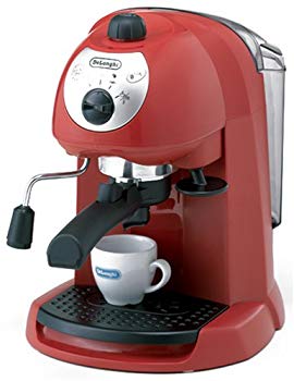 [Used] (Unused / Unopened) Delonghi Espresso Capuccino Maker Red EC200N-R