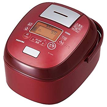 [Used] (Unused / Unopened) Toshiba Mako IH Jar Rice Cooker (5.5 Singing) Grand Red TOSHIBA Vacuum Kamado Cooking (Vacuum IH IH Semed Gama) RC-10VRJ-R