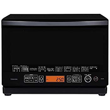 [Used] (Unused / Unopened) Toshiba Simple Steam Oven Range 26L Black TOSHIBA Stone Kiln Dome ER-ND7-K
