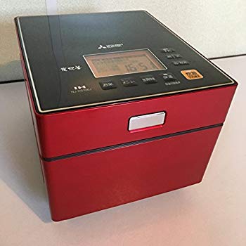 [Used] (Unused / Unopened) Mitsubishi Electric Steamless IH Jar Rice Charcoal Charcoal Charcoal Charcoal 5.5 Sound Ruby Red NJ-XS106J-R