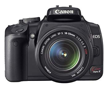 [Used] (Unused / Unopened) CANON Digital SLR camera EOS Kiss Digital X Double Zoom Kit Black Kissdxb-WKIT