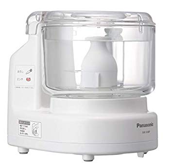 [Used] Panasonic food processor 4 roles (kizumu, mixed, mix, grated) MK-K48P-W