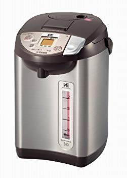 [Used] Tiger magic electric pot 3L brown steam less power saving VE warmth Tokuko-san pib-A300-T tiger