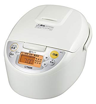 [Used] Tiger IH rice cooker Ichigo White Cooked freshly cooked rice jkd-V180-W Tiger