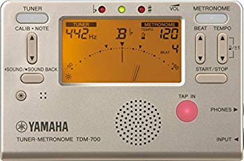 [Used] (Unused / Unopened) Yamaha YAMAHA Tuner Metro Nome Gold TDM-700G Tuner and Metro Nome can be used simultaneously.