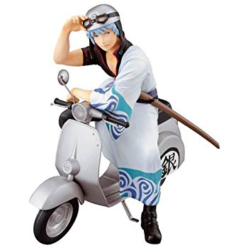 [Used] Ichiban Kuji Gintama -Daily and extraordinary -A -A -A -Awards Gintoki Sakata & Scooter Completed Figure (Prize)