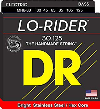 【中古】(未使用･未開封品)　DR ベース弦 6弦 LO-RIDER ステンレス.030-.125 MH6-30