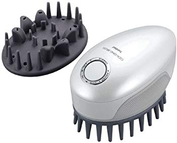 [Used] (Unused / Unopened) twinbird scalp cleaning brush pearl white white SH-2793PW