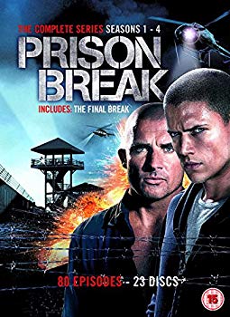 [Used] PRISON BREAK SEASON 1-4 with Final Break / Prison Break Season 1-4 With Final Break [DVD] [Import]