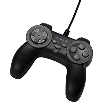 [Used] (Unused / Unopened) [2006 Model] ELECOM Game Pad USB connection 10 button JC-U2410TBK