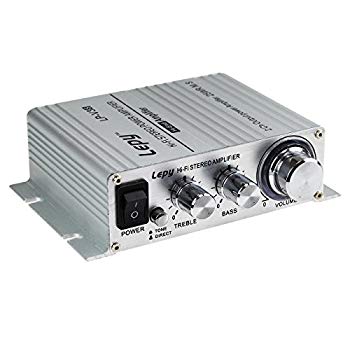 【中古】(未使用･未開封品)　Lepy ステレオアンプ LP-V3S 【BOSE社パワーIC使用】V3S シルバー