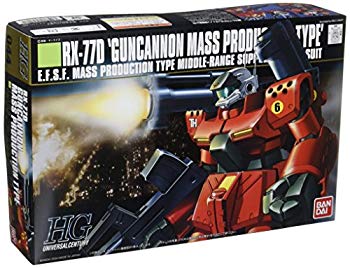 [Used] (Unused/Unopened) HGUC 1/144 RX-77D Gun Cannon mass-produced type (Mobile Suit Gundam 0080 War in Pocket)