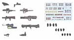 [Used] (Unused/Unopened) 1/144 Weapon Set (V Gundam) (Mobile Suit V Gundam)