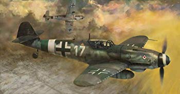 【中古】(未使用･未開封品)　ファインモールド 1/72 ドイツ空軍 メッサーシュミット Bf109 K-4 ボーデンプラッテ プラモデル FL12