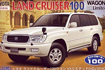 [Used] Fujimi model 1/24 inch up series No.137 Toyota Land Cruiser 100 Plastic Model ID137