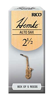 [Used] (Unused / Unopened) RICO Lead Frederick L. Hemke Alto Saxophone Strength: 2.5 (5 pieces) RHKP5ASX250