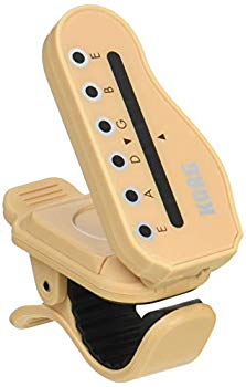 [Used] (Unused / Unopened) KORG-clip-type guitar tuner HEADTUNE HT-G1 Head tunigutter head-type tuning 35 hours consecutive operation