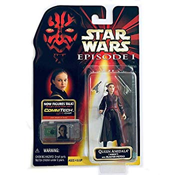 [Used] (Unused / Unopened) Star Wars Episode 1 Comtec Chip Queen Amidara (Naboo)