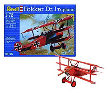 [Used] (Unused/Unopened) German level 1/72 Focker Dr.1 04116 Plastic model