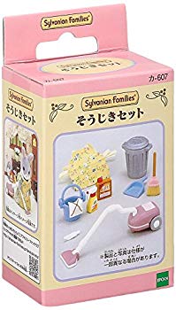 [Used] (Unused / Unopened) Sylvanian Family Furniture Soujiki Set Ka-607