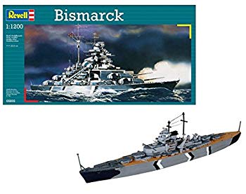 [Used] (Unused/Unopened) German level 1/1200 Bismarck 05802 Plastic model