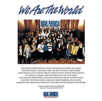 [Used] We are the world DVD+CD (with 30th anniversary sticker)