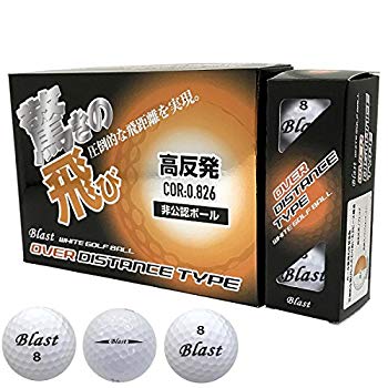[Used] (Unused / Unopened) BLAST (Blast) Golf ball Blast 12 pieces B-K2W