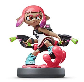 [Used] (Unused / Unopened) Amiibo Girl [Neon Pink] (Splatoon Series)