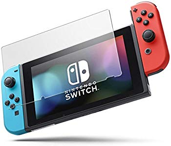 【中古】Nintendo Switch ガラスフィルム 【 ブルーライトカット 】 保護フィルム 任天堂 スイッチ フィルム 強化保護ガラス 【 日本製素材 旭硝子仕様モ