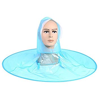[Used] (Unused / Unopened) Bestmaple Creative UFO Waterproof Hands -free Umbrella Rain Hat Cap Rain Hat Cap Cat Outdoor Fishing Golf Child Adult Rain Court Cover Umbrella (Blue L L)