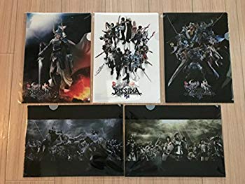 [Used] All 5 types set DISSIDIA FINAL FANTASY Dissidia Lawson Clear File