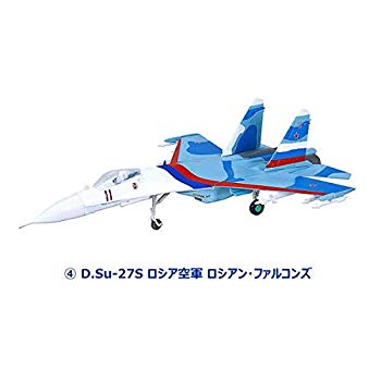 [Used] (Unused/Unopened) 1/144 Scale WORK SHOP Vol.35 Francer Family [4.SU-27S Russian Air Force Russian Falcons] (single item)