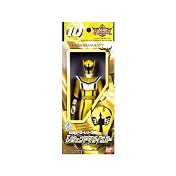 [Used] (Unused / Unopened) Magical Sentai Magicuranger Sentai Hero Series 10 Legend Maji Yellow