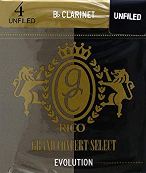 [Used] (Unused / Unopened) RICO Lead Grand Concert Select Evolution BB Clarinet Strength: 4 (10 pieces) Unfold RGE10BCL400