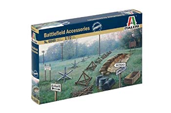 [Used] (Unused/Unopened) Italeri 6049 1/72 WWII battlefield parts