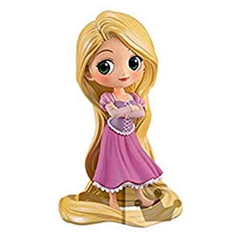 [Used] Q Posket Disney Characters Rapunzel Girlish Charm Lapun Zell Figure Special Color Ver.