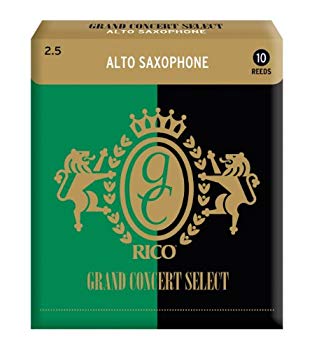 [Used] (Unused / Unopened) RICO Lead Grand Concert Select Alto Saxophone Strength: 2.5 (10 pieces) RGC10ASX250