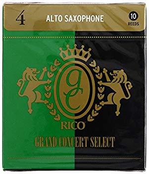 [Used] (Unused / Unopened) RICO Lead Grand Concert Select Alto Saxophone Strength: 4 (10 pieces) RGC10ASX400