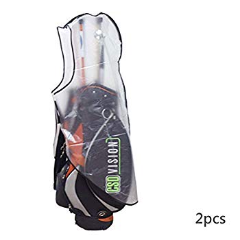 [Used] POSMA RC010C Golf Bag Cover Rain Cover 2 Set Rainwater Waterproof