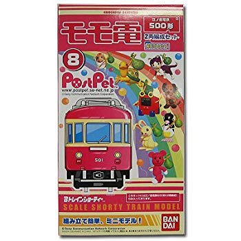 [Used] (Unused / Unopened) B Train Short Tea Private Railway Series Enoshima Electric Railway 500 Type Momo Electric Denki 2 -car set plastic model