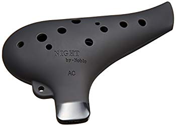 [Used] Night by NOBLE Night Ocarina Plastic AC Black Rubber Finish