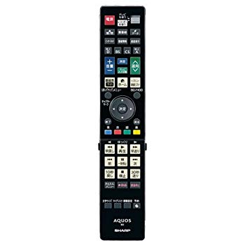 [Used] Genuine remote control for Sharp Blu -ray Disc recorder 0046380250 GB027PA