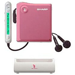 [Used] (Unused / Unopened) SHARP 1 Bit Portable MD player MD-DS33-P (Pink)
