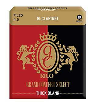 [Used] (Unused / Unopened) RICO Lead Grand Concert Select Chic Blank BB Clarinet Strength: 4.5 (10 pieces) Fileed RGT10BCL450