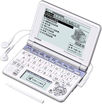 [Used] CASIO EX-WORD Electronic Dictionary XD-SP2500 Middle and high school learning model Main panel+handwritten panel native+TTS sound support