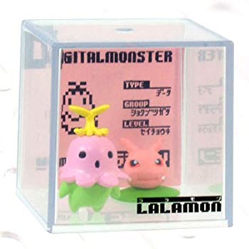 [Used] (Unused / Unopened) Digimon Figure Cube Mini 1 Laramon